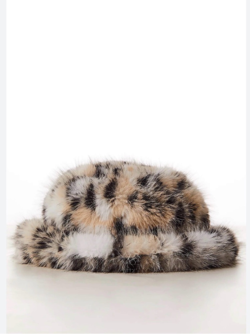 Free People Ice Queen Faux Fur Bucket Hat. NWT. Leopard - Picture 4 of 5
